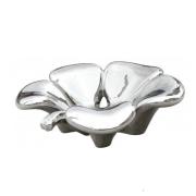 Yukon Ceramic Clover Bowl In Silver