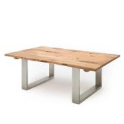 Lucena Coffee Table Rectangular In Turkey Oak With Metal Frame