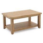 Romero Wooden Coffee Table In Natural