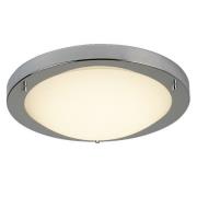 Chrome Silver Finish LED Celing Light With Flush Fitting