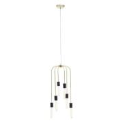 Laguna Iron 6 Pendant Light In Gold