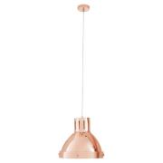 Jaspro 1 Metal Shade Industrial Pendant Light In Copper