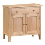 Nassau Wooden 2 Doors And 2 Drawers Sideboard In Natural Oak