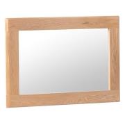 Nassau Small Wooden Wall Mirror In Natural Oak