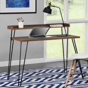 Himley Wooden Laptop Desk In Walnut