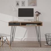 Catoosa Wooden Laptop Desk With 1 Drawer In Natural