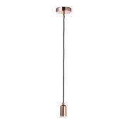 Studio 1 Light Ceiling Pendant Light In Copper