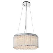 Galina 12 Lights Ceiling Pendant Light In Polished Chrome