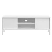 Sheffield High Gloss Small 2 Doors TV Stand In White