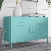 Cerritos Metal Wide Storage Cabinet With 2 Doors In Spearmint