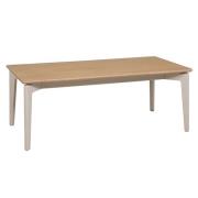 Marlon Wooden Coffee Table In Oak And Taupe