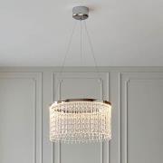 Cedar Clear Glass Ceiling Pendant Light In Polished Chrome