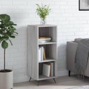 Lavey Wooden Shelving Unit With 2 Shelves In Grey Sonoma Oak