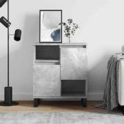 Celina Wooden Sideboard With 2 Doors In Concrete Grey