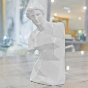 Visalia Ceramic Venus De Milo Sculpture In White