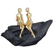 Ocala Polyresin In Love Sculpture In Gold