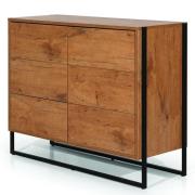 Lorain Wooden Chest Of 6 Drawers In Lancelot Oak