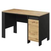 Swift Kids Wooden Computer Desk In Artisan Oak And LED