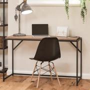 Quebec Wooden Laptop Desk In Weathered Oak