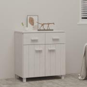 Hull Wooden Sideboard With 2 Doors 2 Drawers In White