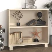 Hull Wooden Bookcase With 2 Shelf In Brown