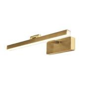 Corfu LED Picture Light Rectangular In Gold