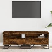 Fallon Wooden TV Stand With 2 Drawers In Smoked Oak