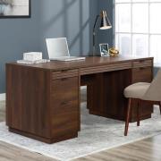 Elkton Executive Wooden Laptop Desk In Mahogany