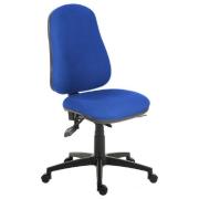 Earlville High Back Fabric Home And Office Chair In Blue