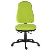 Earlville Fabric Home And Office Chair In Light Green