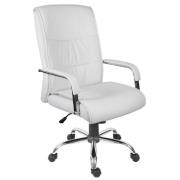 Kahului Leather Home And Office Chair In White