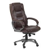 Nobbler Leather Home And Office Chair In Brown