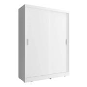 Waldorf Wooden Wardrobe With 2 Sliding Doors In Matt White