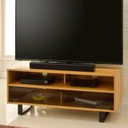 Vernon Small Wooden TV Stand In Light Oak