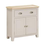 Waldorf Wooden Sideboard With 2 Doors 1 Drawer In Oak And White